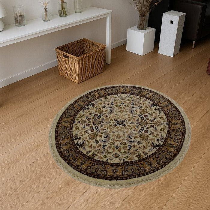 Bidjar - Gereinigd - Vloerkleed - 141 cm - 141 cm, Maison & Meubles, Ameublement | Tapis & Moquettes