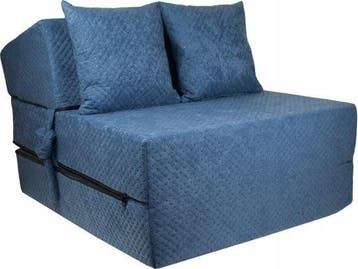 Logeermatras Navy Blauw | Tweede kansje | OP = OP, Verzenden, Zo goed als nieuw, Matras, 200 cm