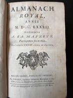 Laurent DHoury - “lmanach Royal 1782 [Reliure époque