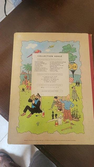 Tintin T20 - Tintin au Tibet (B29) - C - 1 Album - 1960, Livres