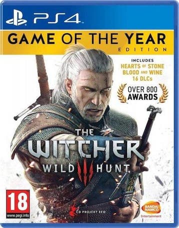 The Witcher 3 Wild Hunt Game of the Year Edition (PS4 Games), Games en Spelcomputers, Ophalen of Verzenden, Zo goed als nieuw