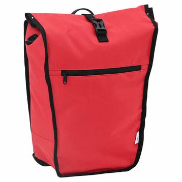 vidaXL Fietstas Rood 34 x 16 x 59 cm Polyester, Fietsen en Brommers, Fietsaccessoires | Fietstassen, Verzenden, Nieuw