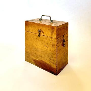 Electro-Therapy Apparatus - Hout, Messing