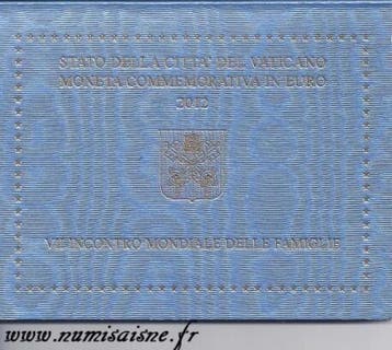 2 € commémorative Vatican Vatikan 2 Euro 2012 Benedikt Xv, Postzegels en Munten, Munten | Europa | Euromunten, Verzenden, België