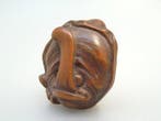 Netsuke, masque très inhabituel et rare représentant, Antiek en Kunst