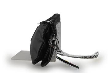 Kipling Clutch Zwart, Handtassen en Accessoires, Tassen | Damestassen, Verzenden, Nieuw, Zwart