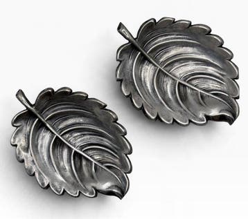 Dienblad - Zilver - Een paar kleine dienbladen