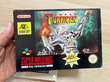 Nintendo - Super Nintendo - Super Turrican snes pal -