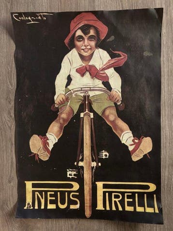 Codognato Plinio ( 1878-1940 ) - Pirelli “Pneus” – Bambino