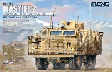 MENG-Model SS-012 British Mastiff 2 6X6 Wheeled Protected, Verzenden, Nieuw, Overige typen, Overige merken