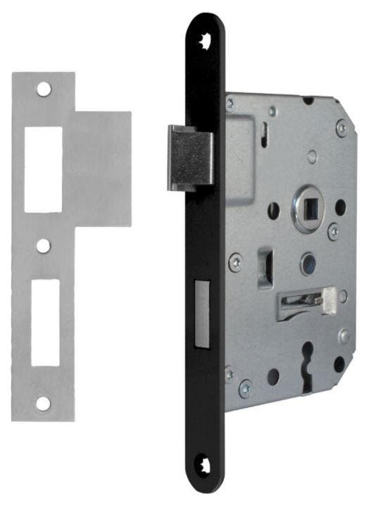 AXA dag-nachtslot klavier SL56 met zwarte voorplaat, Diensten en Vakmensen, Reparatie en Onderhoud | Sloten