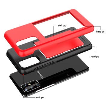 Samsung Galaxy S20 - Wallet Card Slot Cover Case Hoesje, Verzenden