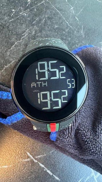 Gucci - Gucci Digital Watch - Sans prix de réserve - Homme -