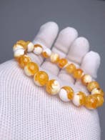 Armband met Baltisch amber kralen 10 mm 12,5 g - Barnsteen -, Verzamelen, Mineralen en Fossielen