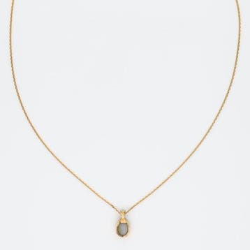 Halsketting - 14 karaat Geel goud Diamant (Natuurlijk) -, Nieuw