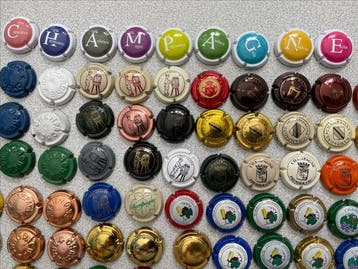 Collection thématique - 350x Capsules de Champagne