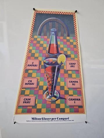 Milton Glaser - Campari Soda - Milton Glaser per Campari -