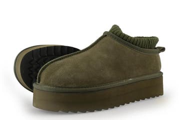 Colors of California Pantoffels in maat 40 Groen, Kleding | Dames, Schoenen, Verzenden, Zo goed als nieuw, Pantoffels of Sloffen