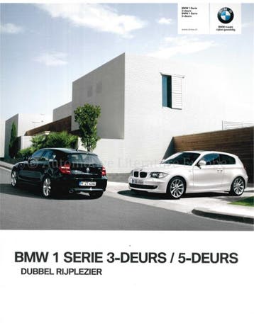 2009 BMW 1 SERIE BROCHURE NEDERLANDS, Nieuw