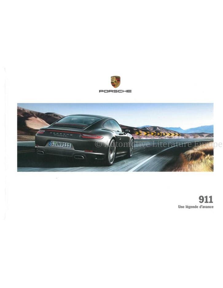 2018 PORSCHE 911 CARRERA | 911 TARGA HARDCOVER BROCHURE, Boeken, Auto's | Folders en Tijdschriften