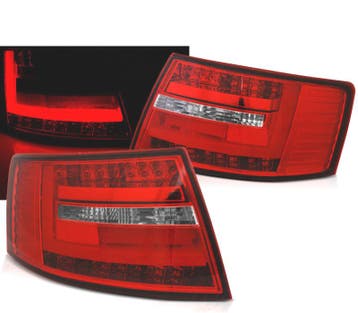 FEUX ARRIÈRE POUR AUDI A6 C6 04-08 BERLINE LED ROUGE 6 PIN, Verzenden, Nieuw