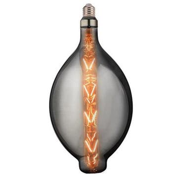 LED Lamp Smart LED Aigi Rixona Bulb G80 6W RGB Wifi Amber, Verzenden