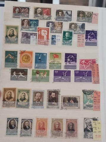 Russie - Collection étendue de timbres de Russie et dURSS, Gestempeld