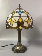 Lampe de table - Verre, Métal - lampe de bureau