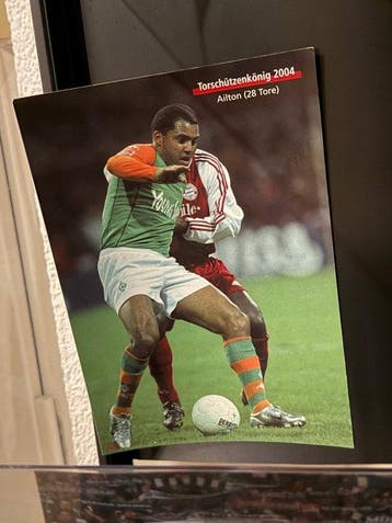 Werder Bremen - Duitse voetbal competitie - Ailton - 2004 -, Nieuw