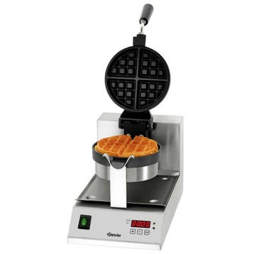 Wafelijzer Deluxe 1BW170D | 1kW | Wafelgrootte Ø170x35(h)mm, Verzenden
