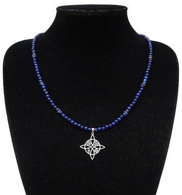 Lapis lazuli - Heksenknoop – Het Grote Talisman van de Vier