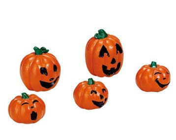 Lemax - Happy Pumpkin Family -  Set Of 5, Verzenden, Neuf