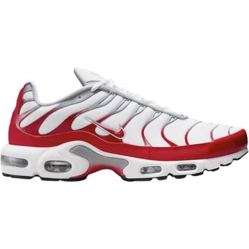 Nike Air Max Plus White University Red Wolf Grey, Kleding | Heren, Schoenen, Verzenden, Nieuw, Nike air max