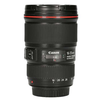 Canon EF 16-35mm f/4L IS USM met garantie, Ophalen of Verzenden, Gebruikt