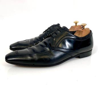 Prada Derby Laced Black 2E 2062 UK 9 + Box - Chaussures à