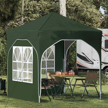 vidaXL Pop-up Feesttent 192 x 192 x 245 cm Groen, Verzenden