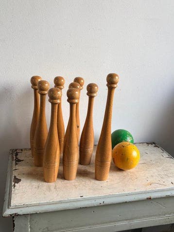 Jeu de société - Set da bowling da esterno - Bois
