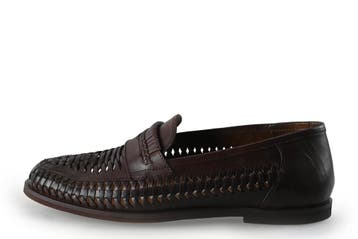 Manfield Loafers in maat 43 Cognac, Kleding | Dames, Overige kleuren, Verzenden, Overige typen, Zo goed als nieuw