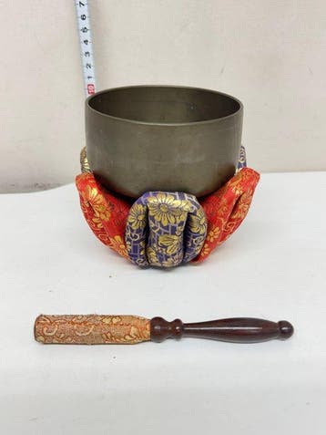 Japonais 2 grands bols chantants bouddhistes Bouddha, Antiquités & Art