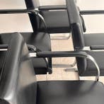 Knoll - Ludwig Mies van der Rohe - Chaise (4) - Cuir, Acier,