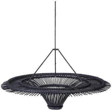 Bazar Bizar De Sky Hanglamp - Zwart - L - Ongebruikt, Verzenden, Zo goed als nieuw, Overige materialen, Minder dan 50 cm
