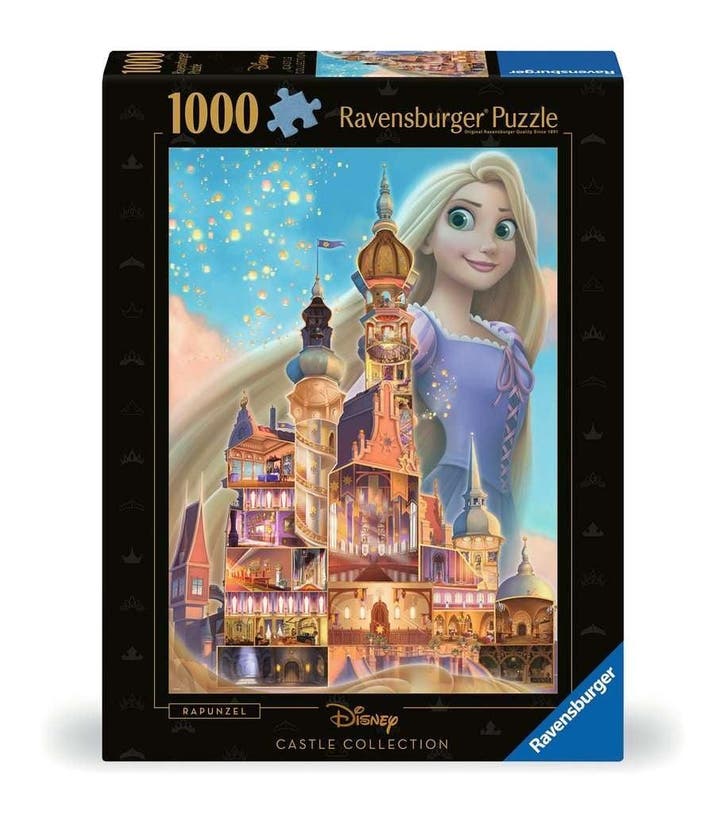 Disney Kastelen Rapunzel Puzzel (1000 stukken), Verzamelen, Disney, Nieuw, Ophalen of Verzenden