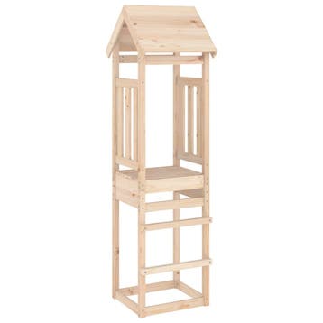 vidaXL Speeltoren 52,5x46,5x206,5 cm massief grenenhout, Verzenden, Nieuw