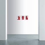 N. Magro - Collectables: “ Three bold cacti (in red):