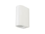 Veiling - 4x Wandlamp modern halfrond GU10 duo fitting zand, Tuin en Terras, Buitenverlichting, Nieuw