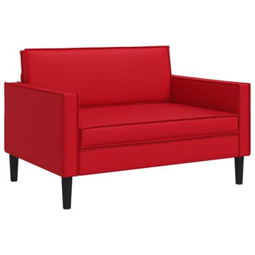 vidaXL XXL-fauteuil Rood Kunstleer, Verzenden, Nieuw