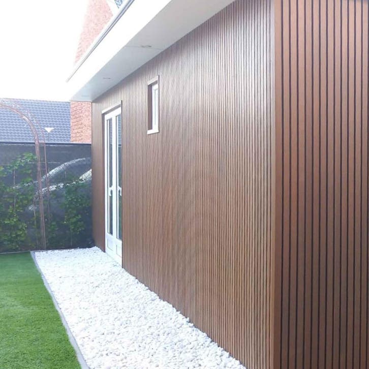 PROMO 10% - Composiet Rhombus Gevelbekleding - 290 cm lang, Tuin en Terras, Palen, Balken en Planken, 250 cm of meer, Planken