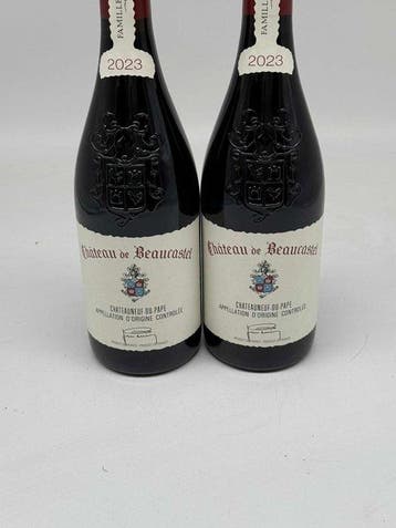 2023 Château de Beaucastel - Châteauneuf-du-Pape - 2, Verzamelen, Wijnen, Nieuw
