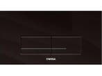 Veiling - Wisa XT kantos dualflush bedieningsplaat glas zwar