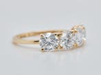 Zonder minimumprijs - Ring - 14 karaat Geel goud - 2.66ct.